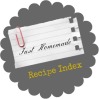 Just Homemade Recipe Index